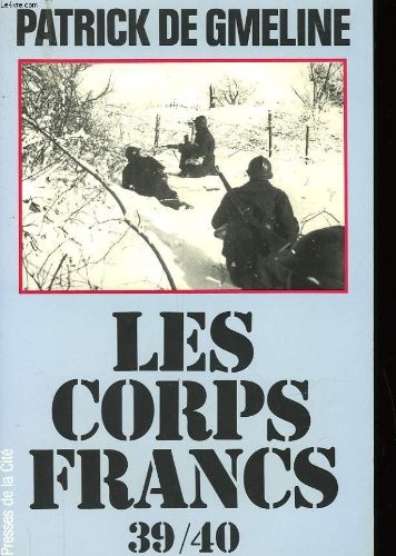 Cover for Les corps-francs 39-40