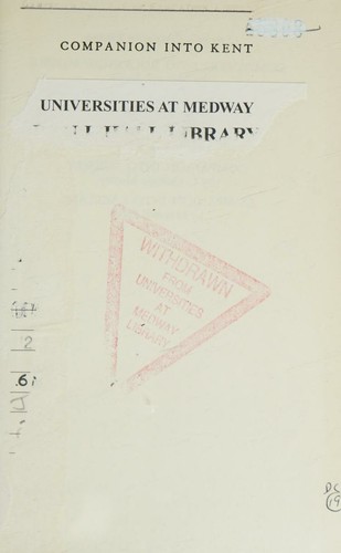 Cover for Companion into Kent