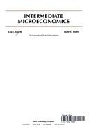 Cover for Intermediate microeconomics