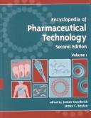 Cover for Encyclopedia of Pharmaceutical Technology, Second Edition - Volume 1 of 3 (Print)