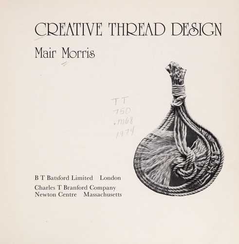 Cover for Creative thread design.