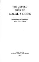 Cover for The Oxford book of local verses