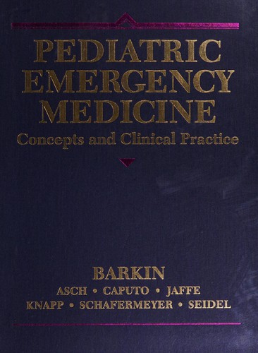Cover for Pediatric emergency medicine