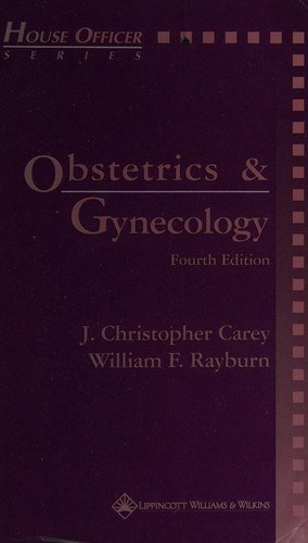 Cover for Obstetrics and gynecology