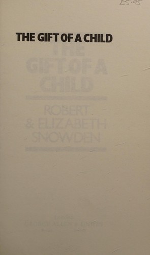Cover for The gift of a child