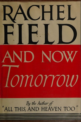 Cover for AND NOW TOMORROW