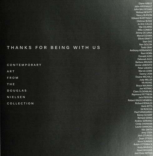 Cover for Thanks for being with us