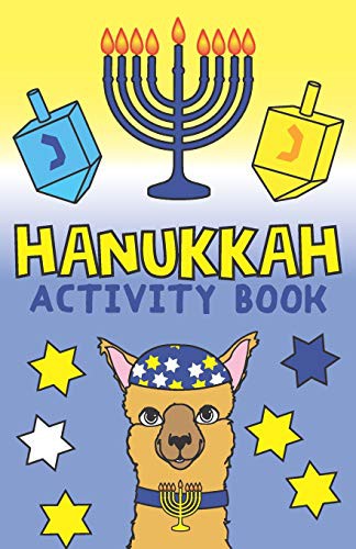 Cover for Hanukkah Activity Book