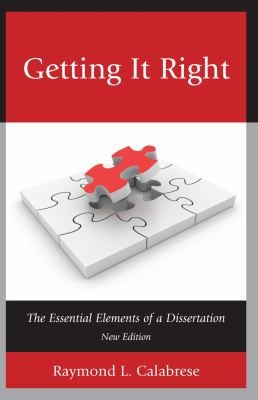 Cover for Getting it right