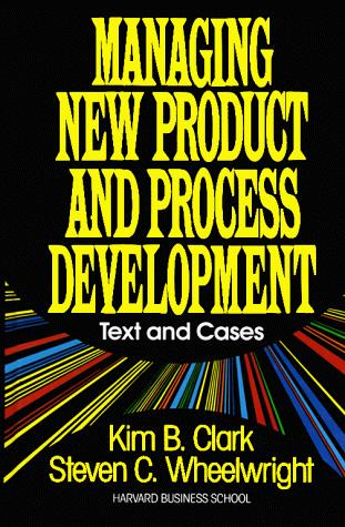 Cover for Managing new product and process development