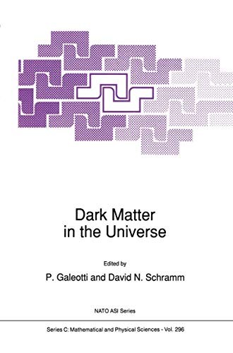 Cover for Dark Matter in the Universe