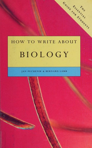 Cover for How to Write About Biology