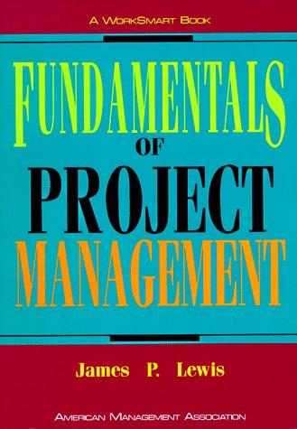 Cover for Fundamentals of project management