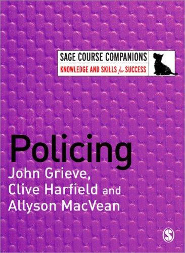 Cover for Policing (SAGE Course Companions)