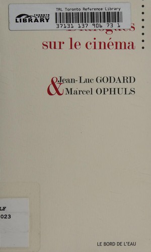 Cover for Dialogues sur le cinéma