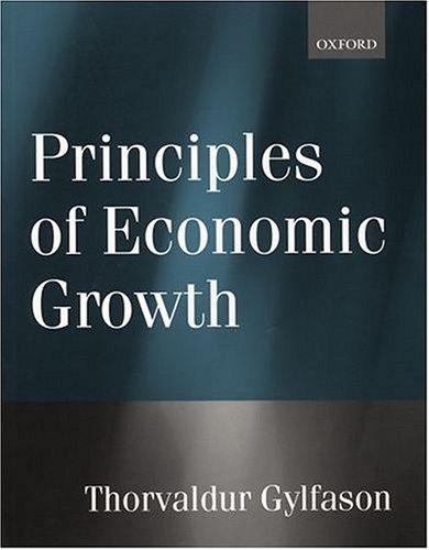 Cover for Principles of Economic Growth
