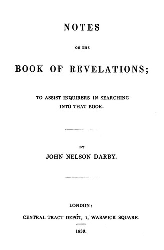 Cover for Notes on the Book of Revelations