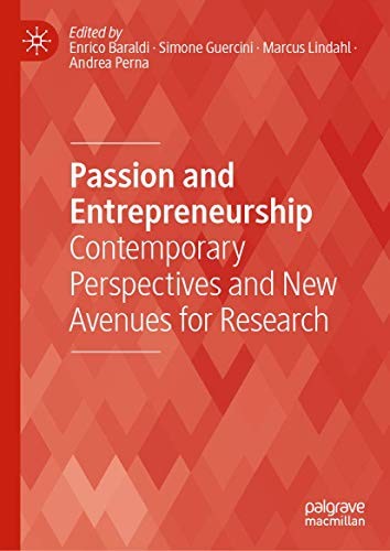 Cover for Passion and Entrepreneurship