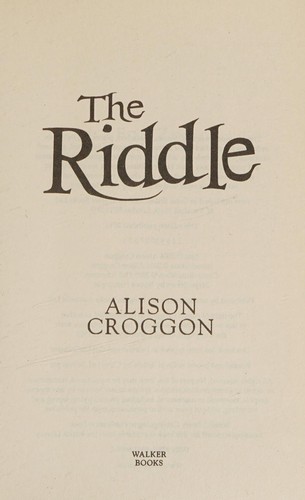 Cover for The Riddle