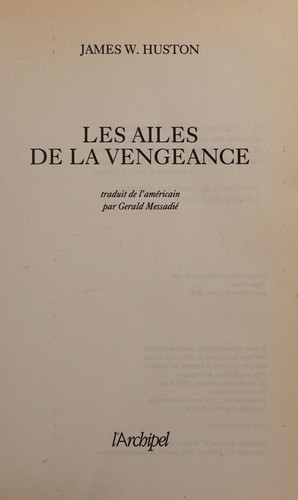 Cover for Les ailes de la vengeance