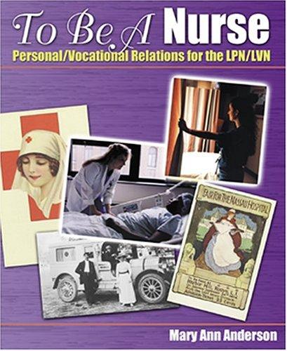 Cover for To Be a Nurse