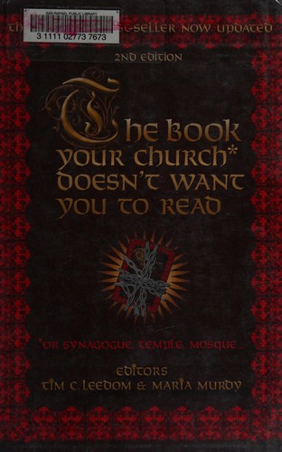 Cover for The book your church doesn't want you to read