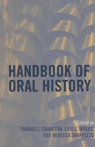 Cover for The handbook of oral history