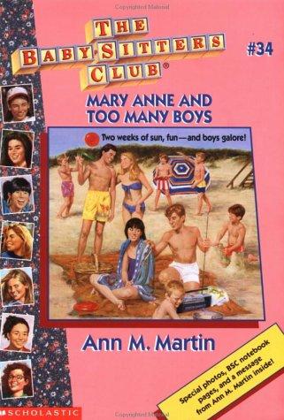 Cover for Bsc #34: Mary Anne And Too Many Boy (Baby-Sitters Club: Collector's Edition)