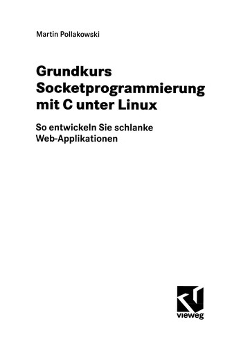 Cover for Grundkurs Socketprogrammierung mit C unter Linux