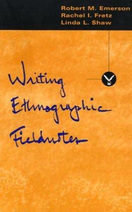 Cover for Writing ethnographic fieldnotes