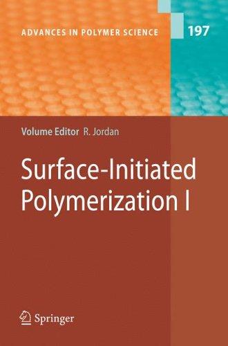Cover for Surface-Initiated Polymerization I (Advances in Polymer Science)