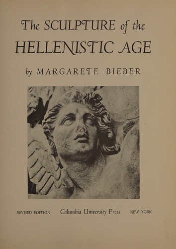 Cover for The sculpture of the Hellenistic age