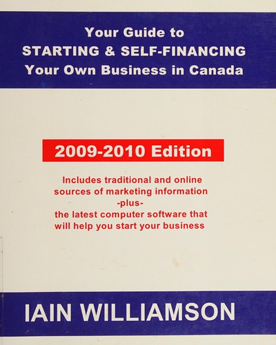 Cover for Your guide to starting & self-financing your own business in Canada
