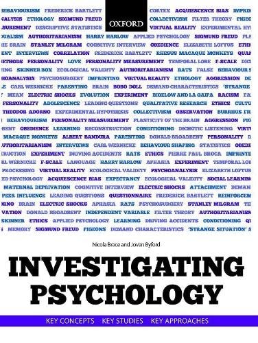 Cover for Investigating Psychology