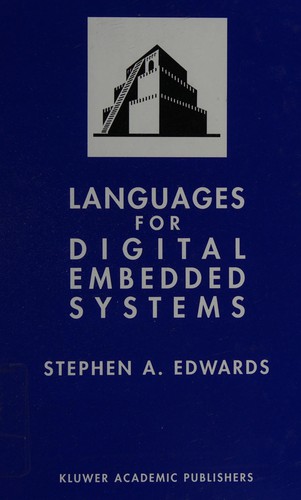 Cover for Languages for digital embedded systems