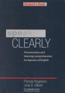 Cover for Speaking Clearly Teacher's book