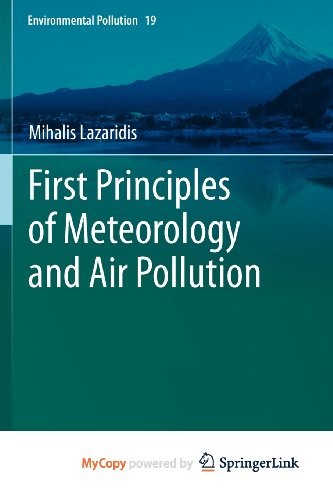 Cover for First Principles of Meteorology and Air Pollution