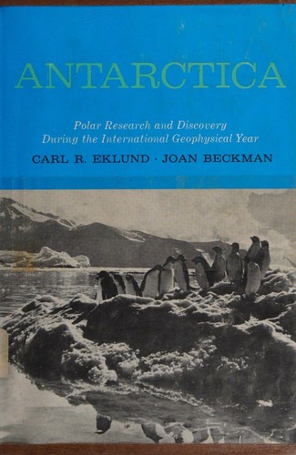 Cover for Antarctica;