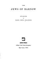 Cover for The Jews of Barnow