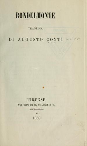 Cover for Bondelmont