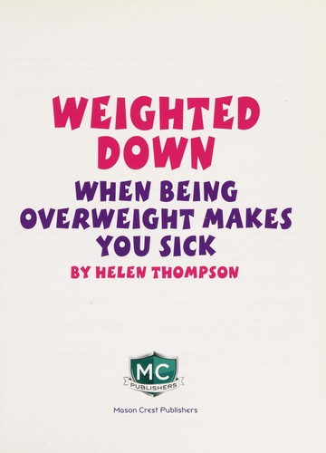 Cover for Weighted down