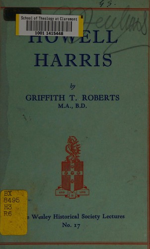 Cover for Howell Harris