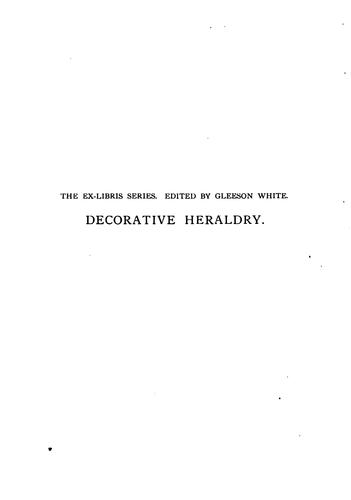 Cover for Decorative Heraldry: A Practical Handbook of Its Artistic Treatment