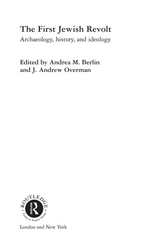 Cover for The first Jewish revolt