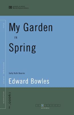 Cover for My Garden in Spring
