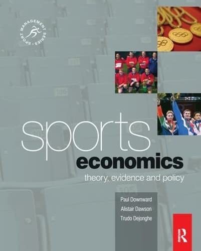 Cover for Sports Economics