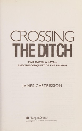 Cover for Crossing the ditch