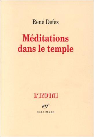 Cover for Méditations dans le temple