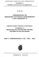 Cover for Verskonkordanz zur Weingartner-Stuttgarter Liederhandschrift (Lyrik-Handschrift B)