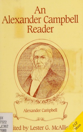 Cover for An Alexander Campbell reader